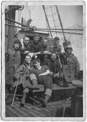 George Matkin aboard the Cap d'Antifer -- image number 2
